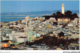 AETP2-USA-0111 - SAN FRANCISCO - Historic Telegraph Hill And Famous Coit Tower - San Francisco