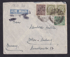 INDIA - Small Size Envelope Sent Via Air Mail From India To Berlin, Germany, Nice Franking / 2 Scans - Altri & Non Classificati
