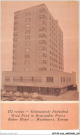 AETP9-USA-0750 - HUTCHINSON - KANSAS - 175 Rooms - Distinctively Furnished Good Food At Reasonable Prices - Baker Hotel - Altri & Non Classificati