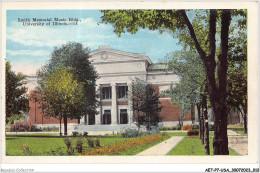 AETP7-USA-0528 - ILLINOIS - Smith Memorial Music Bldg - University Of Illinois - Springfield – Illinois