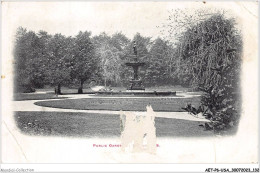 AETP6-USA-0501 - NEW YORK PUBLIC GARDEN ETAT - Andere Monumenten & Gebouwen