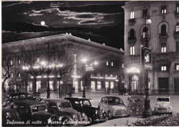 Cartolina Palermo - Piazza Castelnuovo - Notturno - Palermo