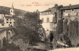 Lacaze - Le Château Et L' église - Other & Unclassified