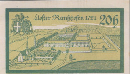 20 HELLER 1920 Stadt RANSHOFEN Oberösterreich Österreich Notgeld Banknote #PE525 - [11] Local Banknote Issues