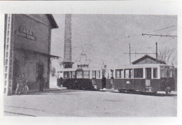 Photo - DIJON CANAL - CDCO - Motrice "Satramo " - Remise Des Tramways  - Retirage - Non Classés