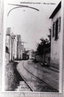 Photo - 21 - Cote D'or -MARSANNAY La COTE - Rue Du Chateau - Complement D 'informations Au Dos  - Retirage - Unclassified
