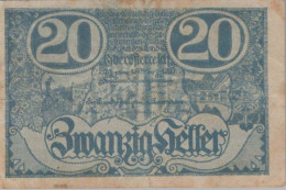 20 Heller 1920 Stadt Oberösterreich Österreich Federal State Of Österreich #PE484 - Lokale Ausgaben