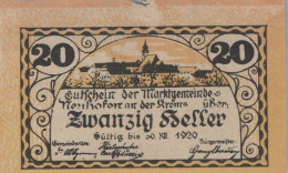 20 HELLER 1920 Stadt NEUHOFEN AN DER KREMS Oberösterreich Österreich #PI239 - [11] Local Banknote Issues