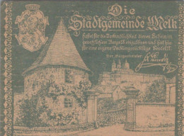 20 HELLER 1920 Stadt MELK Niedrigeren Österreich Notgeld Banknote #PD825 - [11] Emissions Locales