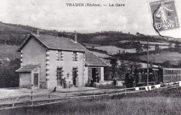 Photo - 69 -rhone - TRADES - La Gare  - Retirage - Non Classés