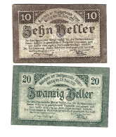 **notgeld   Austria Steyr 10+20 Heller  10341a - Autriche