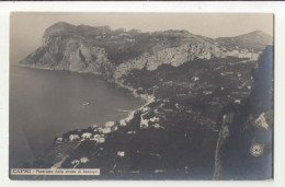 Capri Panorama Dalla Strada Di Anacapri Old Postcard Not Posted B240503 - Altri & Non Classificati