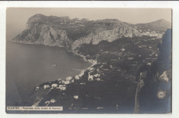 Capri Panorama Dalla Strada Di Anacapri Old Postcard Not Posted B240503 - Sonstige & Ohne Zuordnung