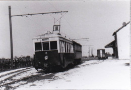 Photo   - 21 - Cote D'or - GEVREY CHAMBERTIN - Motrice Satramo De DIETRICH Arrive En Gare - Retirage - Zonder Classificatie