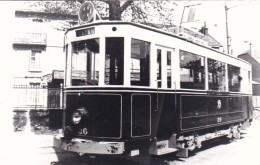 Photo  - 21- DIJON -  - Reseau Des T.E.D - Tramway  - Motrice Petolat - Retirage - Non Classés