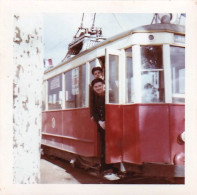 Photo Originale - 21 - DIJON-controleurs -  Denier Jour Avant Fermeture De La Ligne Tramway 5 - Le 5 Novembre 1960 -  - Luoghi