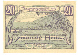 20 Heller 1920 STEIN Österreich UNC Notgeld Papiergeld Banknote #P10332 - [11] Emissions Locales
