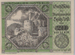 20 HELLER 1920 Stadt WIESELBURG Niedrigeren Österreich Notgeld #PD943 - [11] Emissioni Locali