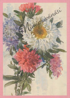 FLOWERS Vintage Postcard CPSM #PBZ224.A - Flowers