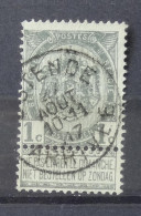 53 Avec Belle Oblitération Ostende Arrivée - 1893-1907 Wappen
