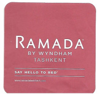 #74 Hotel Ramada Uzbekistan - Bierdeckel