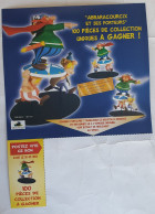 FLYERS GRAND JEU LE VILLAGE ASTERIX RESINE LEBLON DELIENNE 2004  (modèle 1) - Werbeobjekte