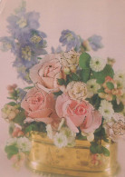 FIORI Vintage Cartolina CPSM #PAR960.A - Flowers