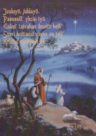 SANTOS Navidad Cristianismo Vintage Tarjeta Postal CPSM #PBB963.A - Santi