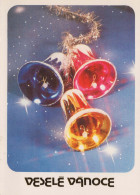 Feliz Año Navidad CAMPANA Vintage Tarjeta Postal CPSM #PBA887.A - Año Nuevo
