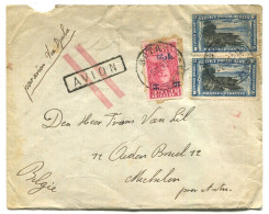 Congo Buta Oblit. Keach 7A1-Dmyt Sur C.O.B. PA2 (paire) + 163 Sur Lettre Vers Mechelen Le 02/10/1931 - Lettres & Documents