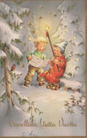 ENGEL Weihnachten Vintage Ansichtskarte Postkarte CPSMPF #PKD759.A - Engel