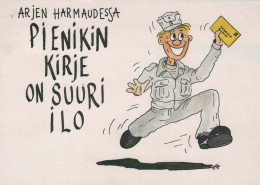 SOLDADOS HUMOR Militaria Vintage Tarjeta Postal CPSM #PBV914.A - Humor