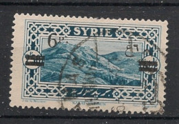 SYRIE - 1926 - N°YT. 184 - Kalat Yamoun 6pi Sur 2pi50 - Oblitéré / Used - Gebruikt