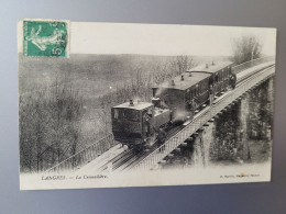 Langres , Le Train à Cremaillère - Langres