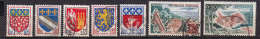 France  1352 à 1354 + 1354 B + 1355 + 1391 ° - Used Stamps