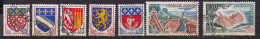 France  1352 à 1354 + 1354 B + 1355 + 1391 ° - Used Stamps