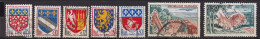 France  1352 à 1354 + 1354 B + 1355 + 1391 ° - Used Stamps