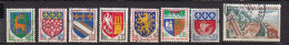 France  1351B à 1354 B + 1355 ° - Used Stamps