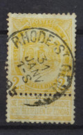 54 Avec Belle Oblitération Rhode-St-Genèse - 1893-1907 Wapenschild