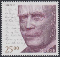 Norwegen Mi.Nr. 1693 Knut Hamsun, Schriftsteller, Nobelpreis (25,00) - Nuevos