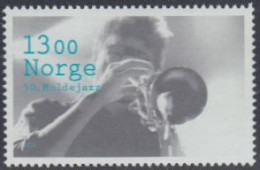 Norwegen Mi.Nr. 1724 Jazz-Festival Molde, Jazztrompeter N.P.Molvaer (13,00) - Neufs