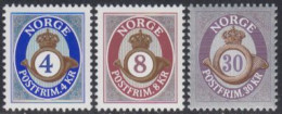 Norwegen Mi.Nr. 1740-42 Freim. Posthorn (3 Werte) - Ungebraucht