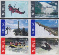 Norwegen Mi.Nr. 1809-14 Tourismus, Skl. (6 Werte) - Unused Stamps
