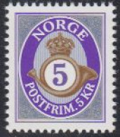 Norwegen Mi.Nr. 1864 Freim. Posthorn, Skl. (5) - Nuovi