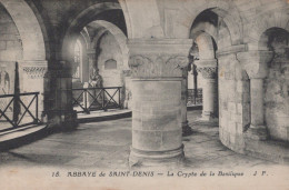 SAINT DENIS ABBAYE LA CRYPTE - Saint Denis
