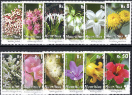 Mauritius 2009 Indigenous Flowers Of Mauritius Unmounted Mint. - Mauricio (1968-...)