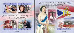 Togo 2023, Queen Elizabeth, 4val In BF +BF - Royalties, Royals