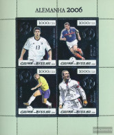 Guinea-Bissau 2966-2969 Sheetlet (complete. Issue) Unmounted Mint / Never Hinged 2005 Football-WM 2006 In Germany - Guinée-Bissau