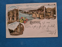 Ak-Montenegro, Kotor,gelaufen, 7.7.1899. - Montenegro