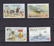 FIDJI 1995 TIMBRE N°743/46 NEUF** SECONDE GUERRE MONDIALE - Fidji (1970-...)